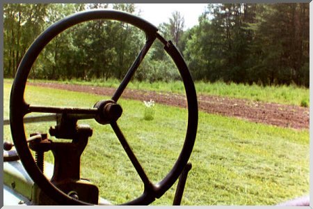 Tuft thru Steering Wheel