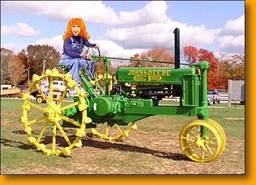 Thanks for the loan of the tractor, Jim!