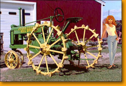This tractor belongs to Jim Grzesiak