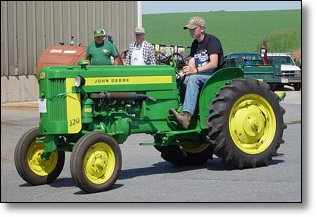The John Deere 320, Photo by Bruce Meyer, shown in Maryland