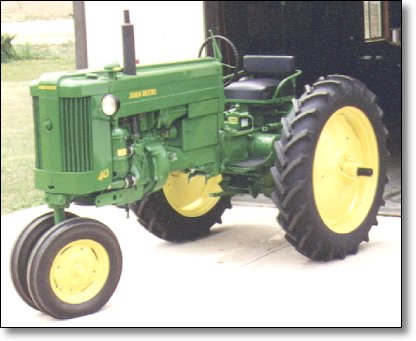 The John Deere 40T, Photo by Bruce Meyer