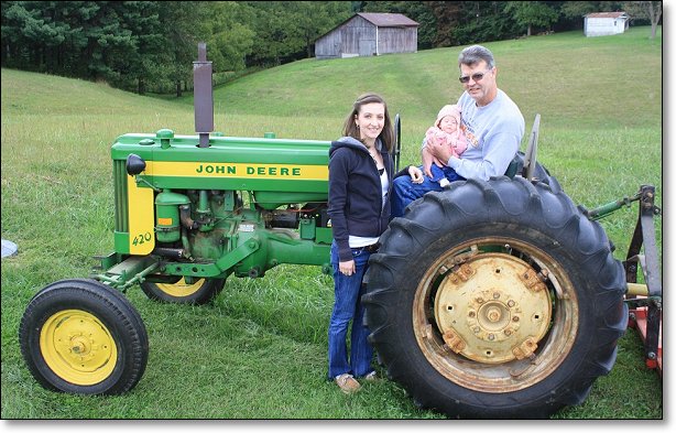 The John Deere 420 Tractor