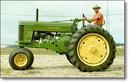 The John Deere 70, photo by Gene T.