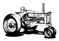 The John Deere unstyled Model A