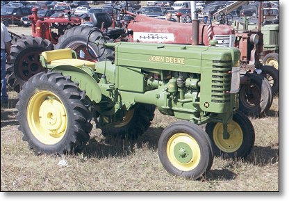 The John Deere Model M tractor