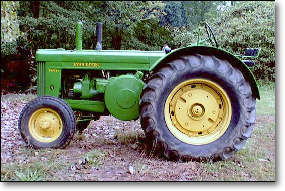 The John Deere Model R tractor