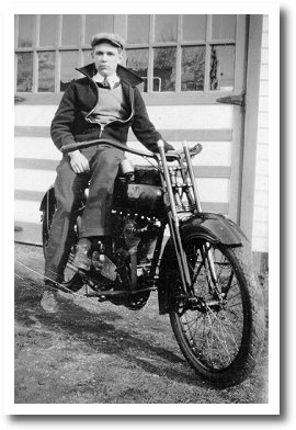 This is a 1920 Harley Davidson