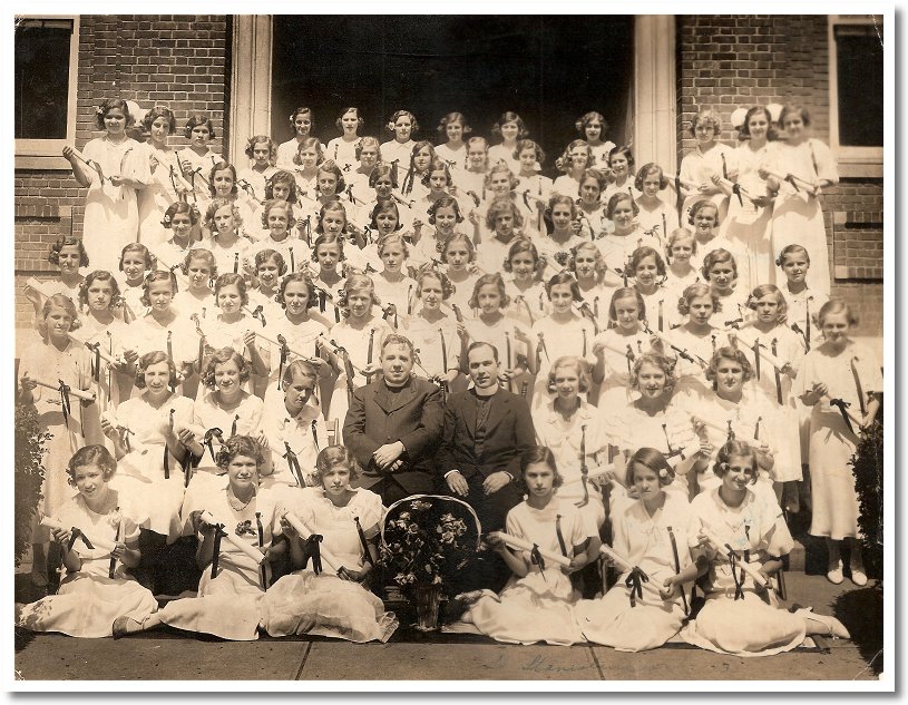 St. Stanislaus School, 1933
